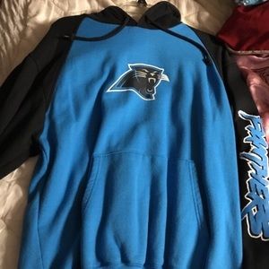 Size L Carolina Panthers Hoodie